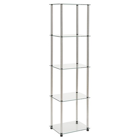 Target best sale glass bookcase