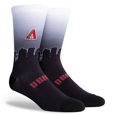 MLB Arizona Diamondbacks Sky Crew Socks - L