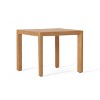 Angel Sar 3 Piece Patio Set, Acacia Wood Patio Table and Chairs Set with Waterproof Cushion, Teak - 3 of 4