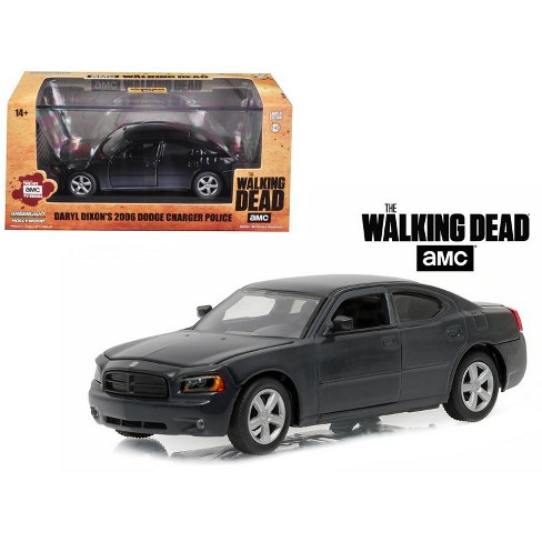 Daryl Dixon S 2006 Dodge Charger Police The Walking Dead Tv Series 2010 Current 1 43 Diecast Model Car By Greenlight Target