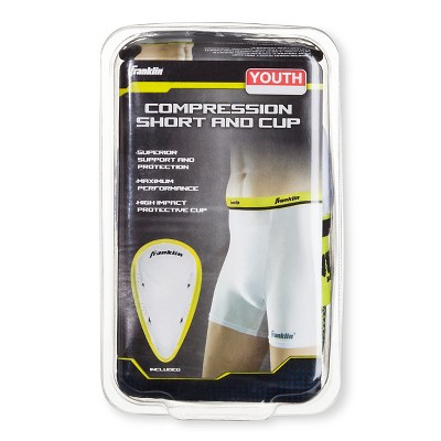 Exxact Sports Boys Compression Shorts with Lightweight Cup - Youth