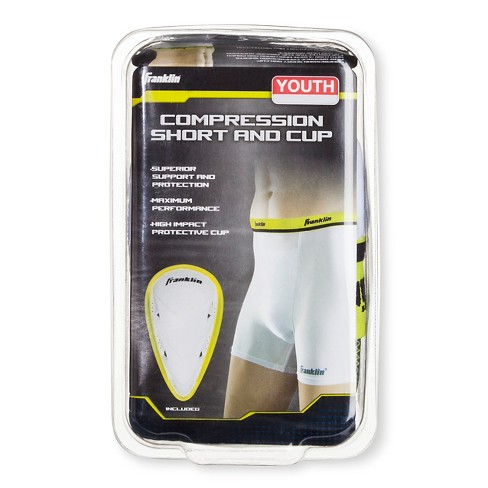  Franklin Sports Adult Compression Short With Cup