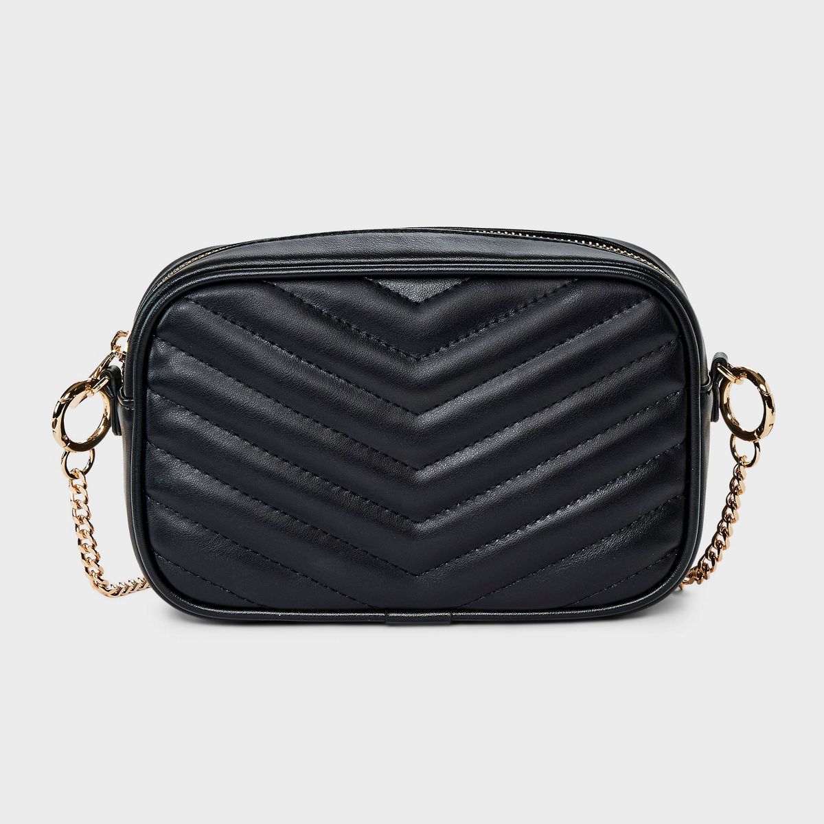 Quilted Camera Crossbody Bag - A New Day™