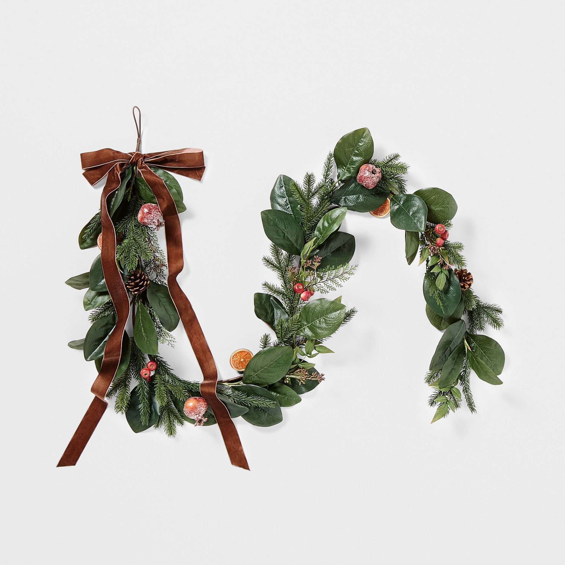 72" Sugared Fruit Christmas Garland - Threshold™ designed with Studio McGee