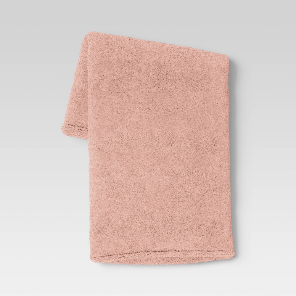Sherpa Throw Blanket Light Pink - Room Essentials