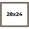 PosterPalooza | Weathered Black Picture Frame - UV Acrylic, Backing Board, Hanging Hardware Included - 2 of 4