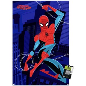 Trends International Marvel Spider-Man: Geometic Hero - Swing Unframed Wall Poster Prints - 1 of 4