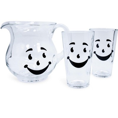 Toynk Kool-aid Man 16-ounce Pint Glasses