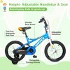 Kids Bike, 16 Inch Children Bicycle for Boys Girls Ages 4-6 Years Old, Rider Height 38-48 Inch, Coaster Brake (Blue) - 2 of 4
