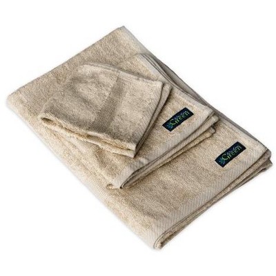 Wai Lana Green™ Eco-Friendly Bamboo Bath, Hand & Wash Towel Set