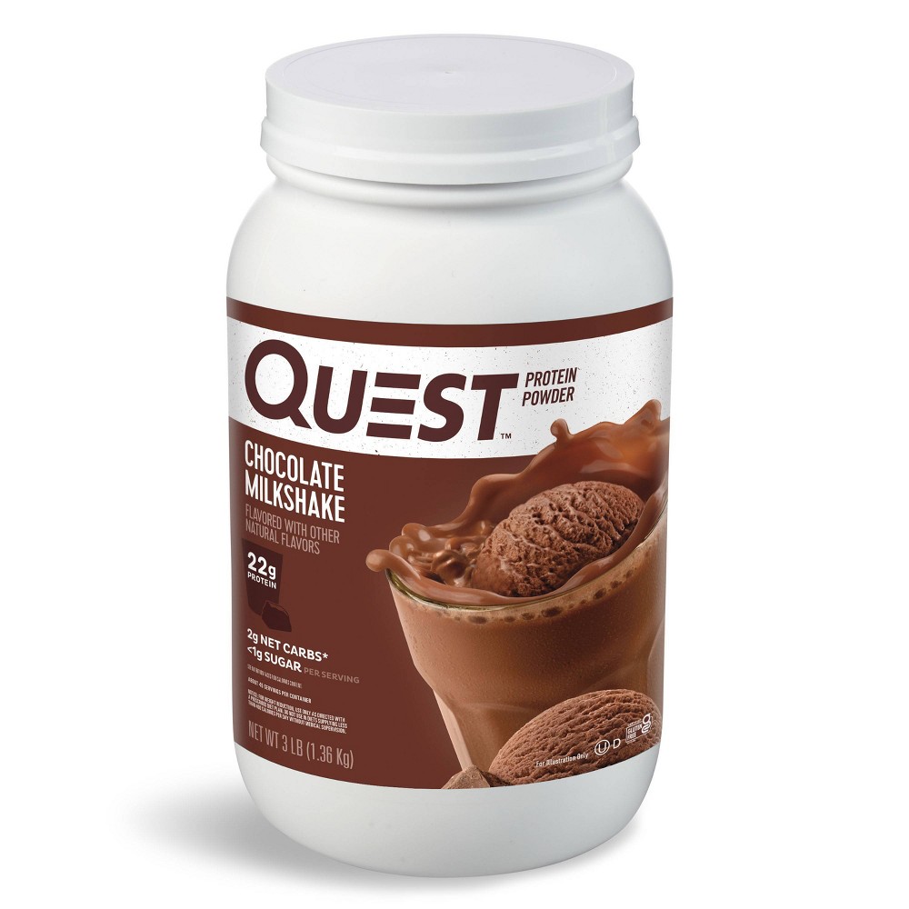 Photos - Vitamins & Minerals Quest Nutrition Protein Powder - Chocolate - 3lbs 