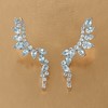 Ross-Simons 4.60 ct. t.w. Sky Blue Topaz Earrings in Sterling Silver - 3 of 4