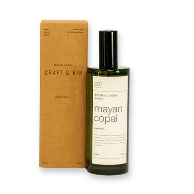 Craft & Kin Room Spray With Green Spray Nozzle Bottle