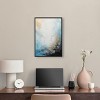 Art Remedy Blue Sea of Punta Cana Blue Abstract Wall Art Framed - 2 of 4