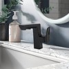 PAGED Smart LED Bathroom Sink Faucet with Temperature Digital Display,Matte Bathroom Faucets for Home Sinks - 2 of 4