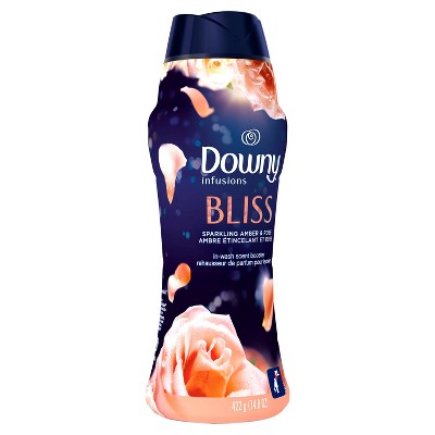 Downy Infusions In-Wash Amber Blossom Scented Booster Beads - 14.8oz
