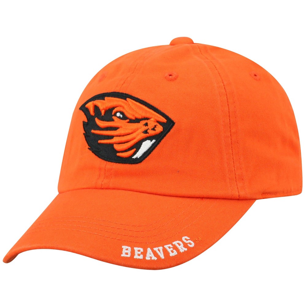 NCAA Oregon State Beavers Unstructured Washed Cotton Hat: Adjustable Lightweight Cap