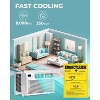 R.W.FLAME 8,000 BTU Window Air Conditioner with Remote Control, Smart Window AC Unit with Dehumidifier, Fan, Energy Saving, for Home/Living Room - 4 of 4