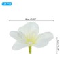 Unique Bargains Artificial Silk Wrinkle-Resistant Realistic Artificial Flowers 24 Pcs - 2 of 4