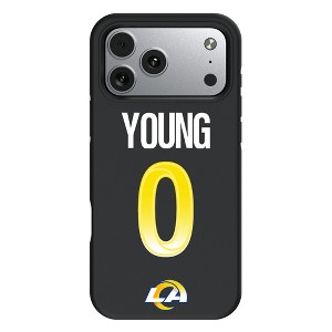 NFL Los Angeles Rams Players Game Tactic Bump Cell Phone Case for Apple iPhone 17 Series - 1 of 4