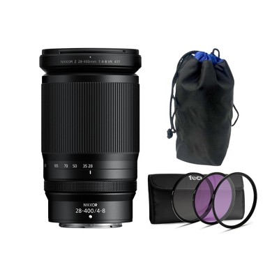 NIKKOR Z 28-400mm f/4-8 VR with 77 UV Filter