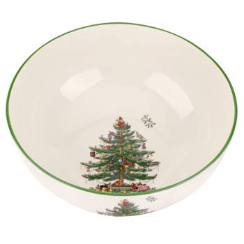 Spode Christmas Tree Large Round Bowl - 10 inch