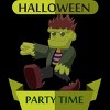 Junior's Design By Humans Happy Halloween gift for kid cute Frankenstein By thientd87 T-Shirt - 2 of 3