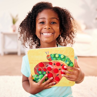 Colorful Pom Pom Caterpillar Craft Kit for Kids