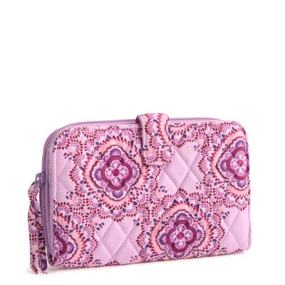 Vera Bradley Women's Outlet Cotton Essential Tab Wallet