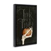 Stupell Industries Trick Or Treat Skeleton Hand Floating Frame Canvas Art - 2 of 4