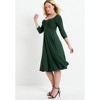 June + Vie by Roaman's Women's Plus Size Sweetheart Swing Dress - image 4 of 4