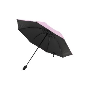 Unique Bargains Portable Umbrella 8-Rib Cute Design Manual Sun Protection Impact Cloth Vinyl 39.37"x27.17" 1 Pcs - 1 of 4