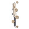 Hauspanther Scratch Pole - Adjustable Under-table Cat Scratcher - 4 of 4