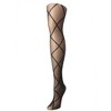 Memoi Antwerp Elegant Sheer Diamond Tights - image 3 of 4