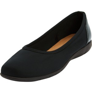 Comfortview Women's (Wide Widths Available) The Lyra Slip On Flat - 1 of 4