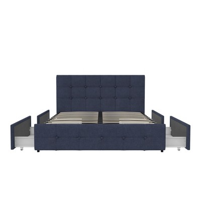 DHP Rose Upholstered Bed with Storage