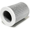 Nispira PEPERSFIL Purezone Replacement Filters For Car Air purifier Pure Enrichment Air Purifier Mini Portable (PEPERSAP) HEPA Activated Carbon, 4 Pk - 4 of 4