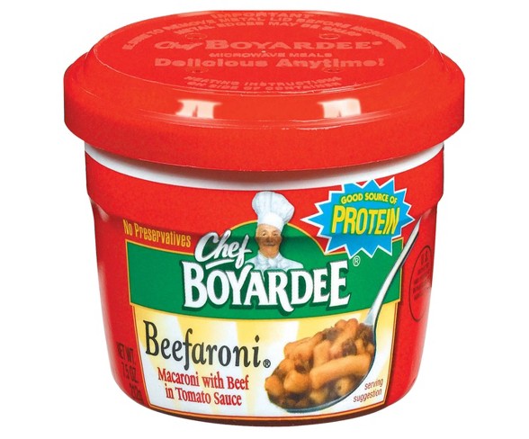 Chef Boyardee Beefaroni Cup 7.5 oz