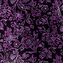 black purple batik