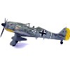Focke-Wulf Fw 190A Aircraft "108-Victory Ace Hauptmann Hans 'Assi' Hahn" (1942) German Luftwaffe 1/72 Diecast Model by Legion - 3 of 4