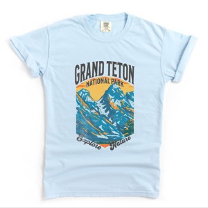 Simply Sage Market Grand Teton National Park Explore More Garment Dyed Tee - 1 of 4
