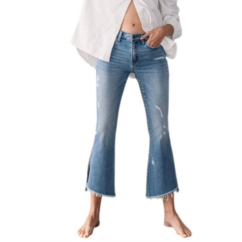 Spellbound Mid Rise Crop Kick Flare main image 1