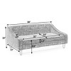 LAOTIES Durable Elevated Dog Sofa Bed,Modern Pet Couch With Comfy Linen,Unique Armrest And Sturdy Legs - 4 of 4