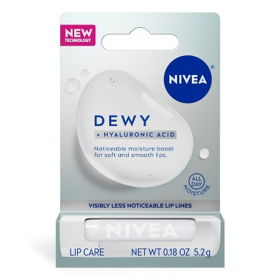 NIVEA Hyaluronic Dewy Lip Care Stick - 0.18oz