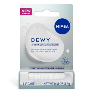NIVEA Hyaluronic Dewy Lip Care Stick - 0.18oz - 1 of 4