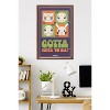 Trends International Pokemon: Groovy Vibes - Gotta Catch 'Em All! Framed Wall Poster Prints - 2 of 4