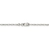 Black Bow Jewelry 1.8mm, Sterling Silver D/C Twisted Solid Serpentine Necklace - 4 of 4