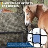 Large Round Bale Hay Net for Horses, Heavy Gauge Knotless Slow Feed Hay Net with 2'' Holes, Perfect for Livestocks - 4 of 4