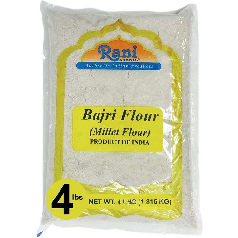 Organic Bajri Flour (pearl Millet) - 64oz (4lbs) 1.81kg - Rani