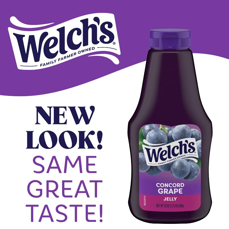 Welch&#39;s Squeeze Concord Grape Jelly - 20oz, 5 of 7